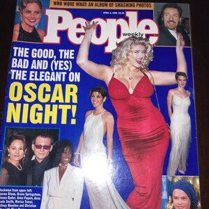 Vintage PEOPLE Weekly "The Good, The Bad and (Yes) the Elegant on OSCAR NIGHT!